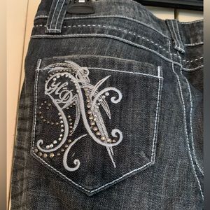 Ladies Harley Davison jeans size 6p